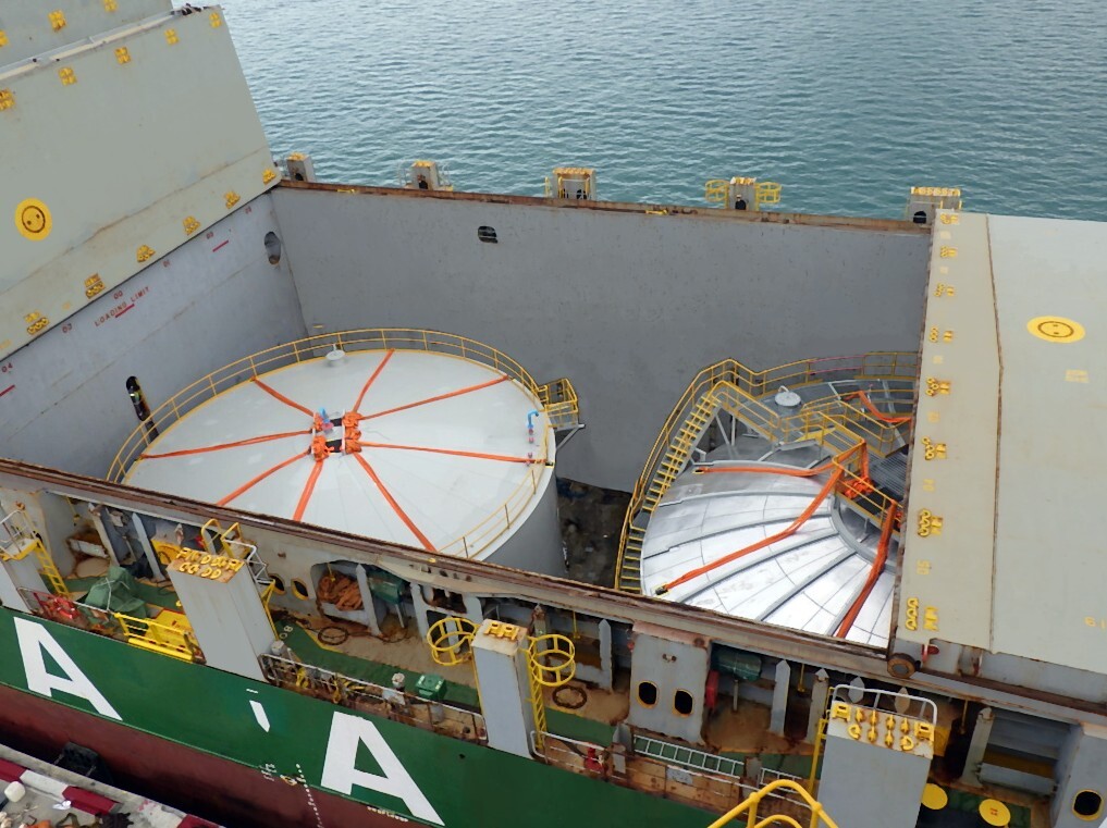 Specialist components on the AAL Dampier. Credit: AAL Australia