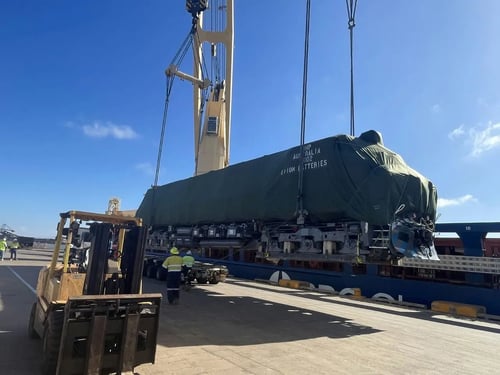 BHP Locomotive Port Hedland - Pilbara Ports