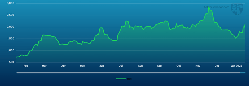 BDI - BDI 310125 300126