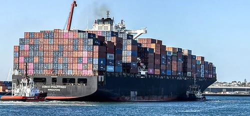 COSCO Phillipines - Fremantle Dec 25