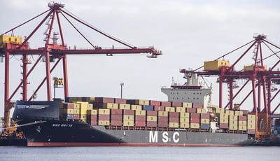 MSC Bay IV in Fremantle Oct25