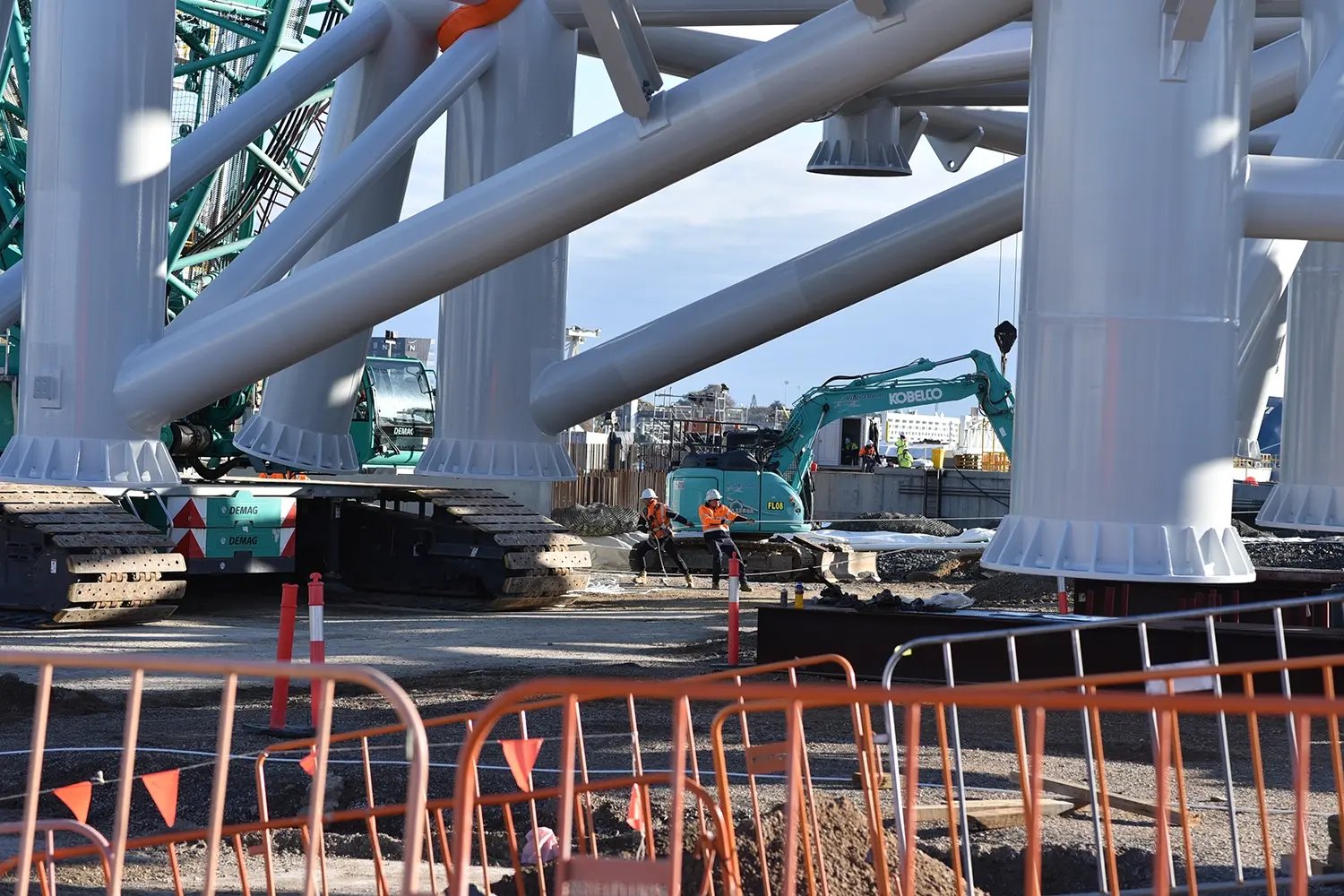 East Devonport Berth 3 terminal gantry