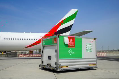 Emirates Fresh Cool Dollies. Image: Emirates SkyCargo