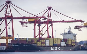 MSC Chulai III in Fremantle July 2025