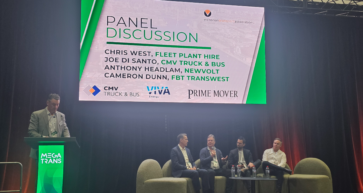 Panellists discuss trends in decarbonisation. Credit: Brian O'Neill and VTA