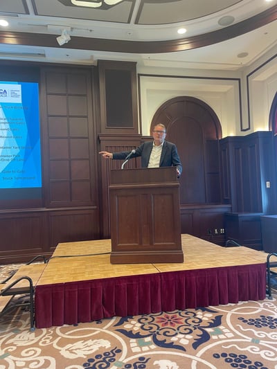 Peter van Duyn makes a point. Credit: Contributed