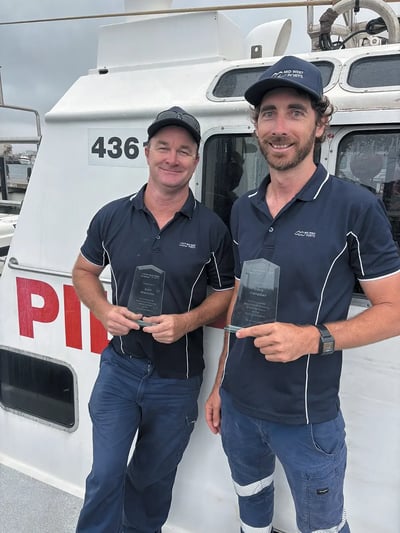 Pilot_boat_skipper_Scott_Sherrington_and_deckhand_Travis_Campbell