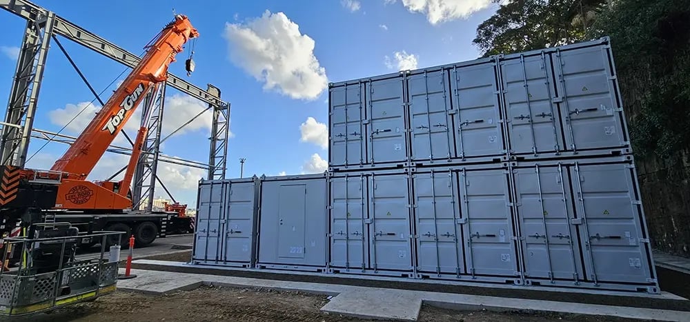 Assembly of the OPS at White Bay