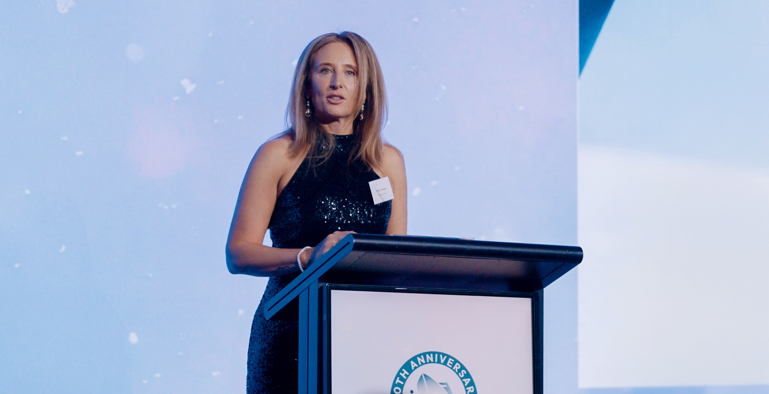 2025 Women in Shipping & Maritime Logistics Award joint winner Kelly Crossley. Image: andre&domique