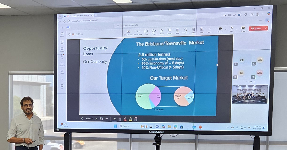 Nautical Institute QLD celebrates World Maritime Day 2025