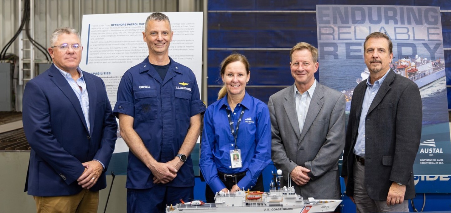 Next Cutter off the rank for Austal USA