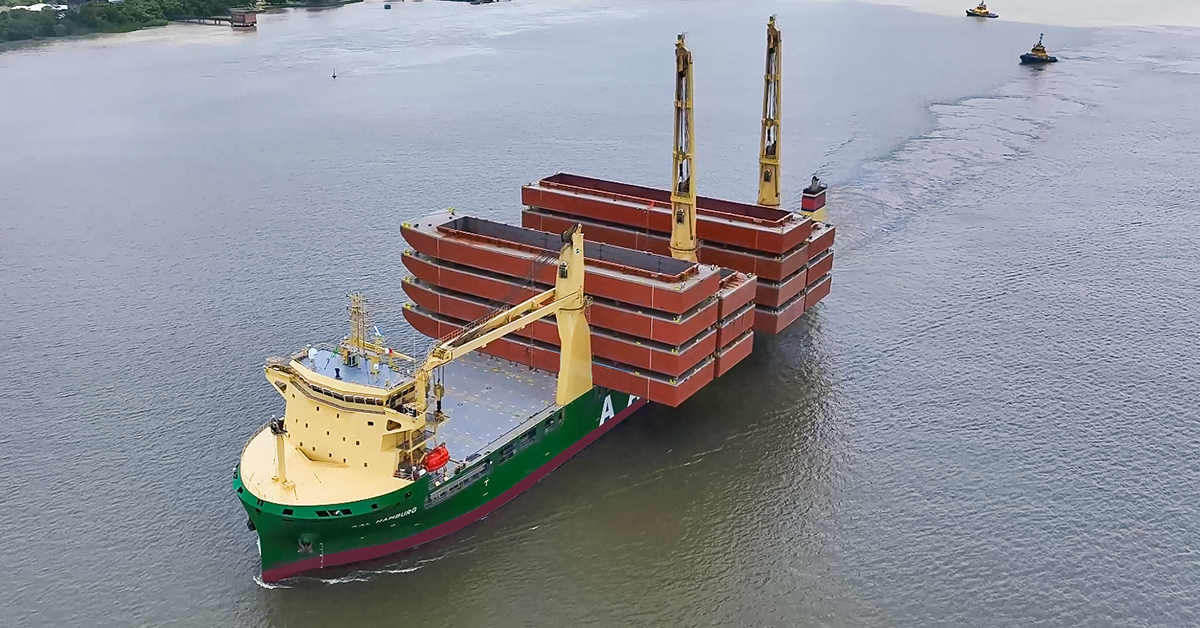 Super B-Class vessel, AAL Hamburg. Image: AAL Shipping