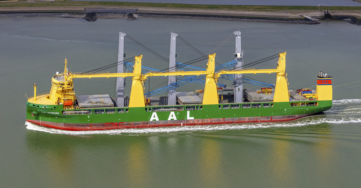 AAL Shipping's Super B-Class fleet of heavy-lift vessels were judged to demonstrate AAL's operational excellence. Image: AAL Shipping