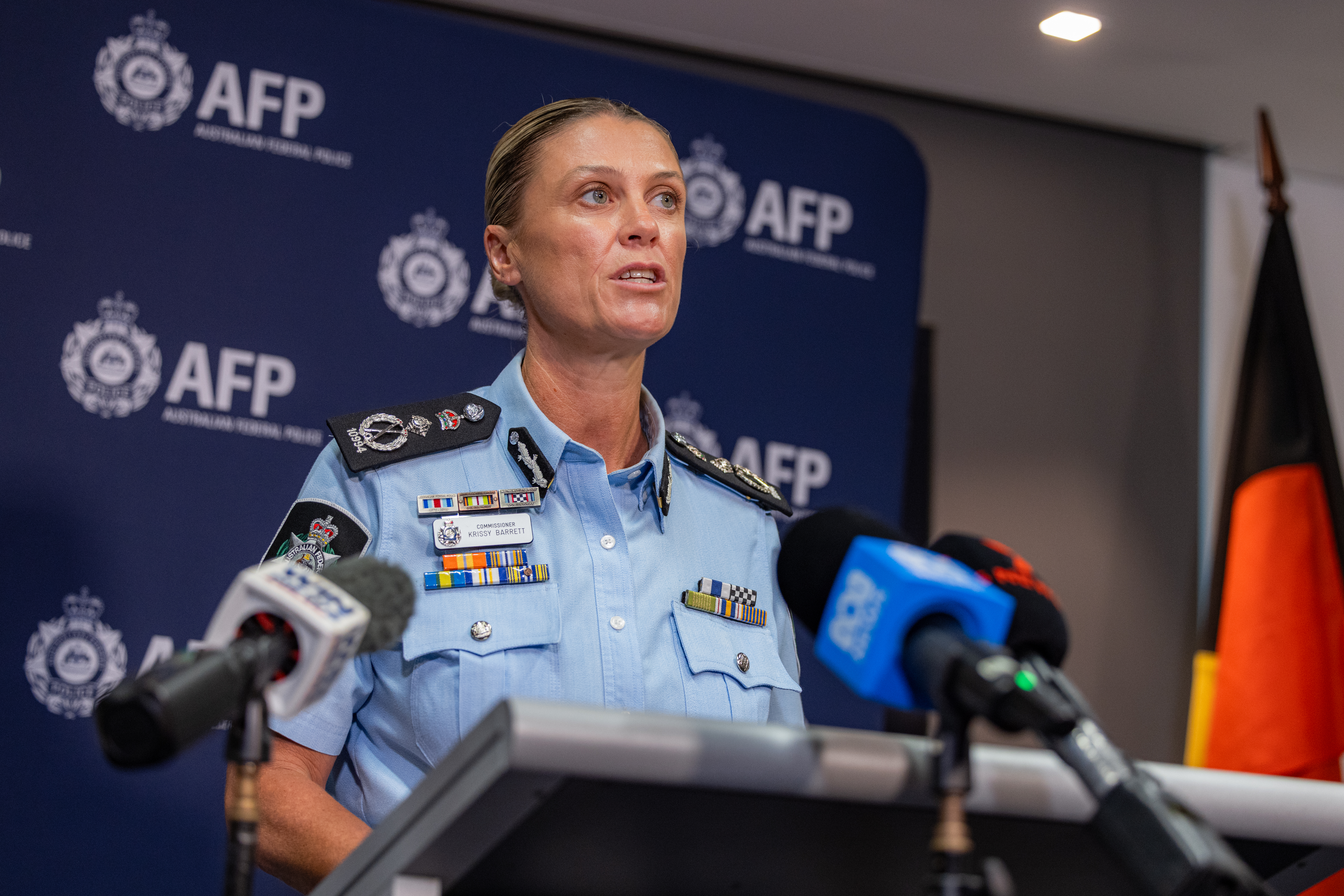 AFP Commissioner Krissy Barrett - AFP