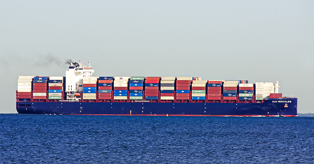 ALS Hercules inbound to Melbourne. Image: Dale Crisp
