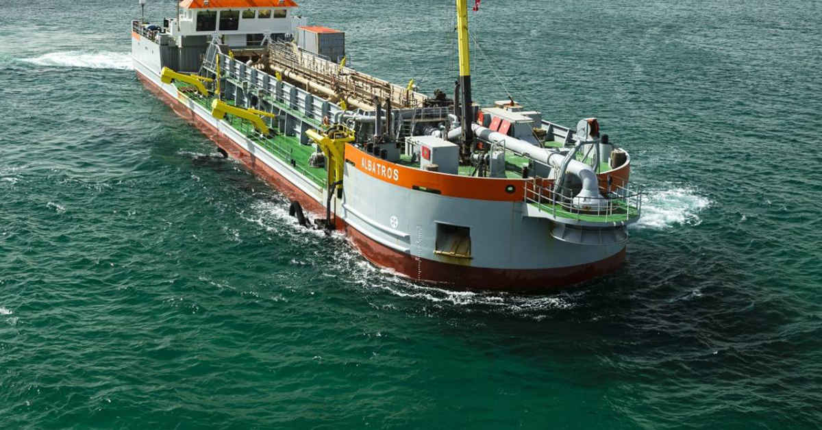 TSHD Albatros. Image: TasPorts