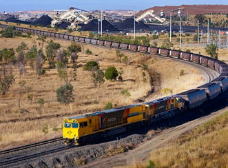 Aurizon coal trains. Image: Aurizon
