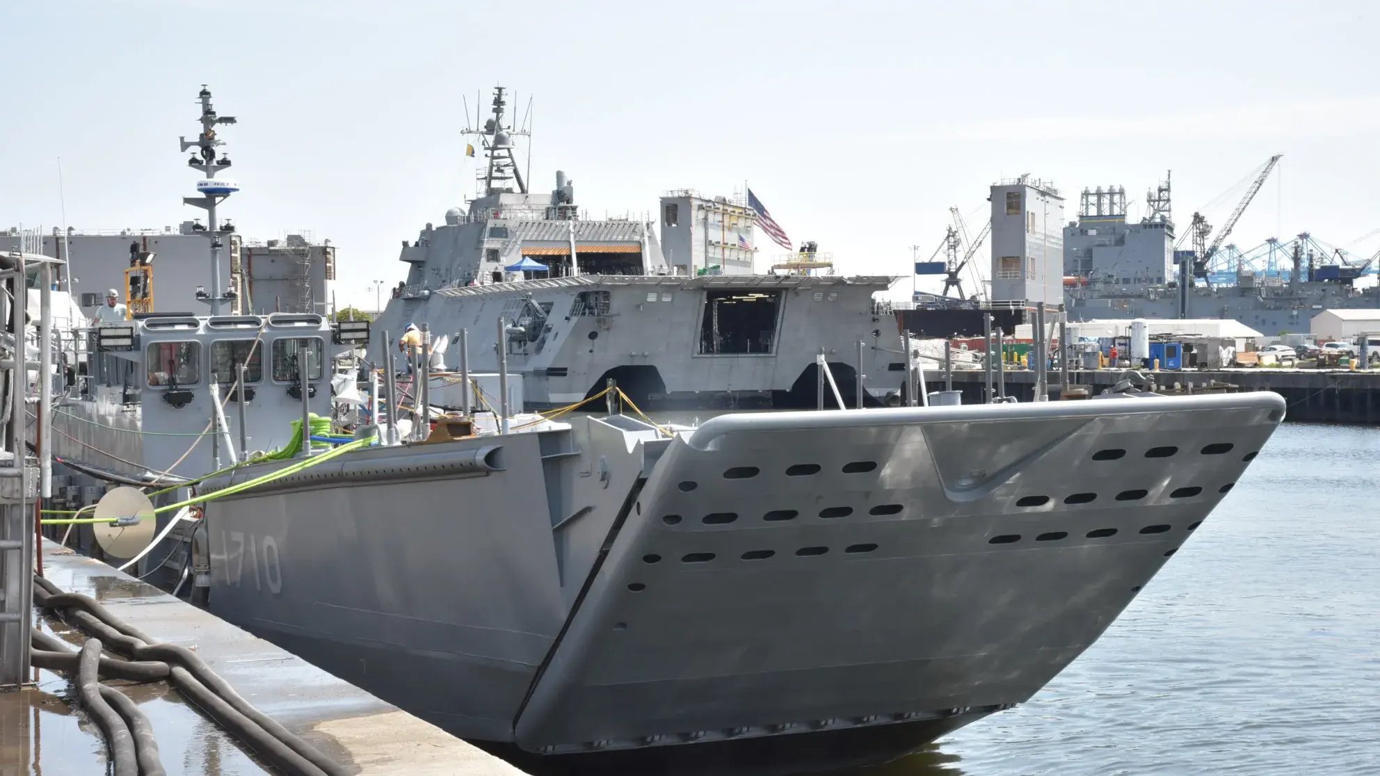 Austal USA Navy landing vessel. Image: Austal