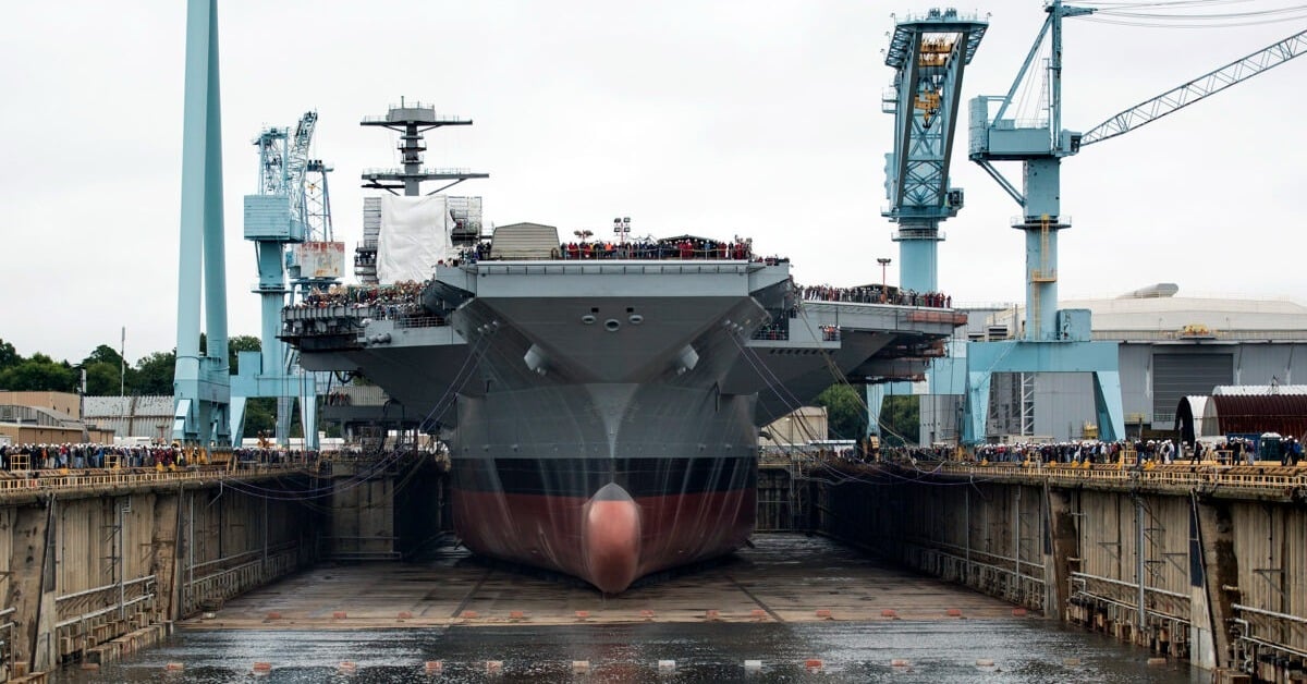 Austal USA floating dry dock to expand ship repairs
