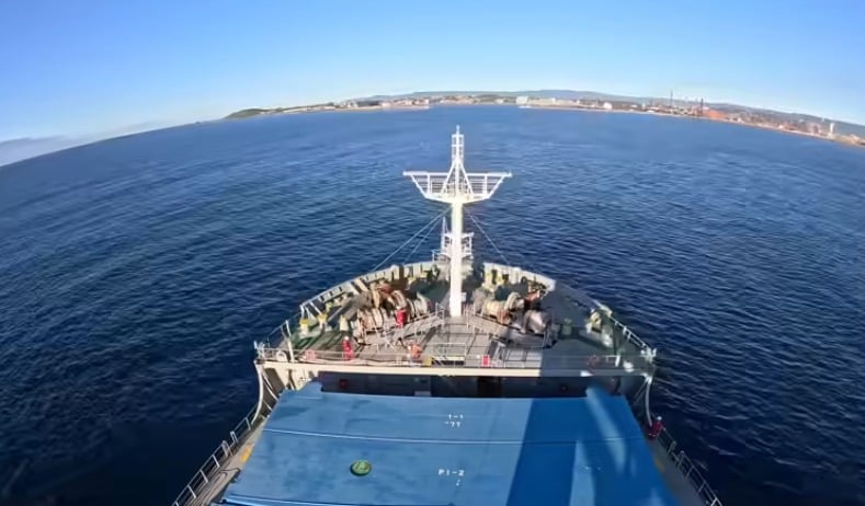 Credit: BBC Uranus near Port Kembla. Credit: PANSW