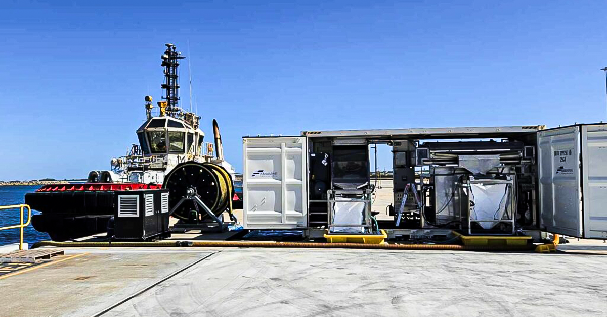 In-water cleaning pilot at Fremantle Ports set