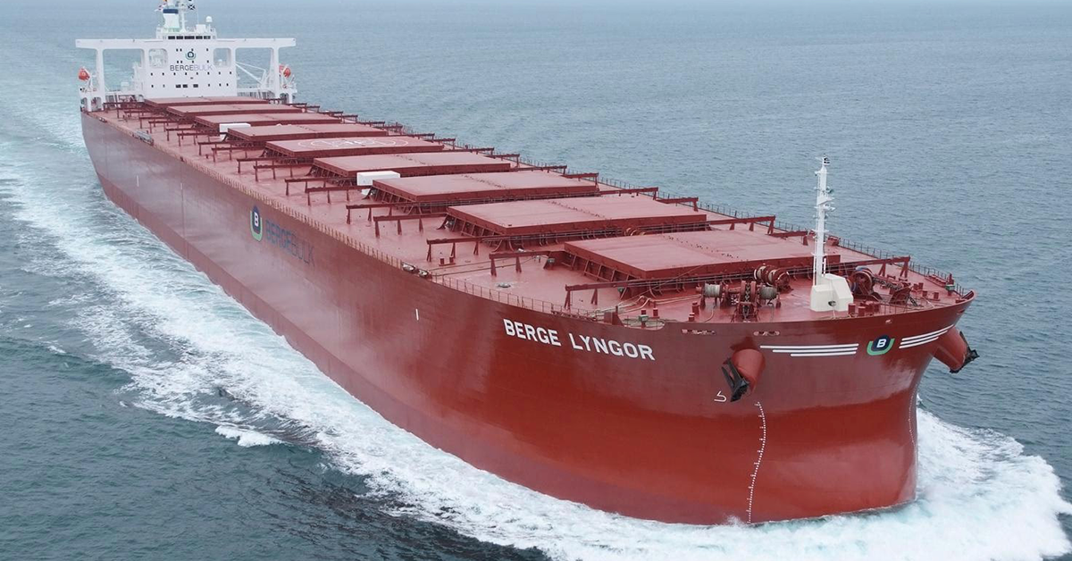 Bulk carrier Berge Lyngor. Image: HAMR Energy