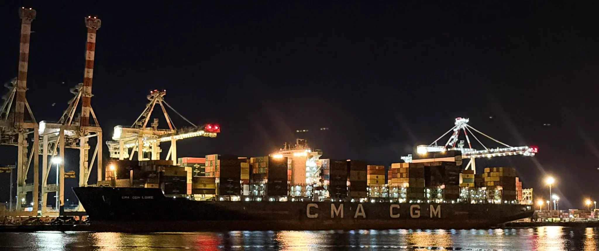 CMA CGM Loire at Fremantle May26