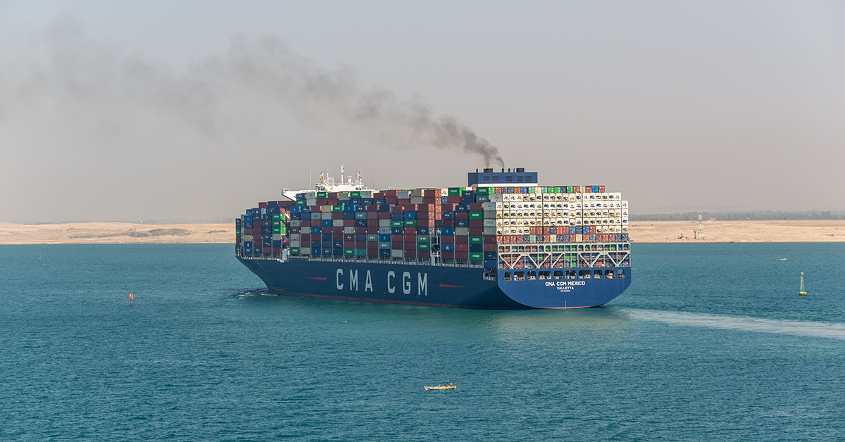 Is the CMA CGM/MSC Europe-Australia service returning to Suez transits? Image: © byvalet / Shutterstock