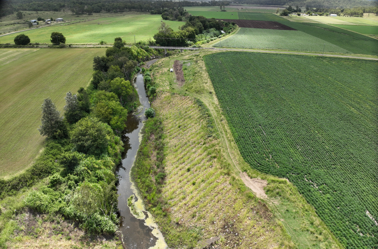 Restoration works have occurred on the Lockyer Creek. Credit: Port of Brisbane