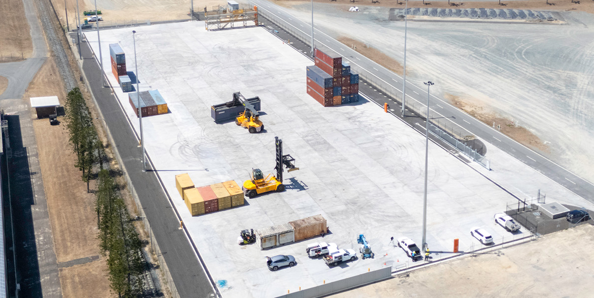 Mackay container hardstand set to boost supply chain resilience