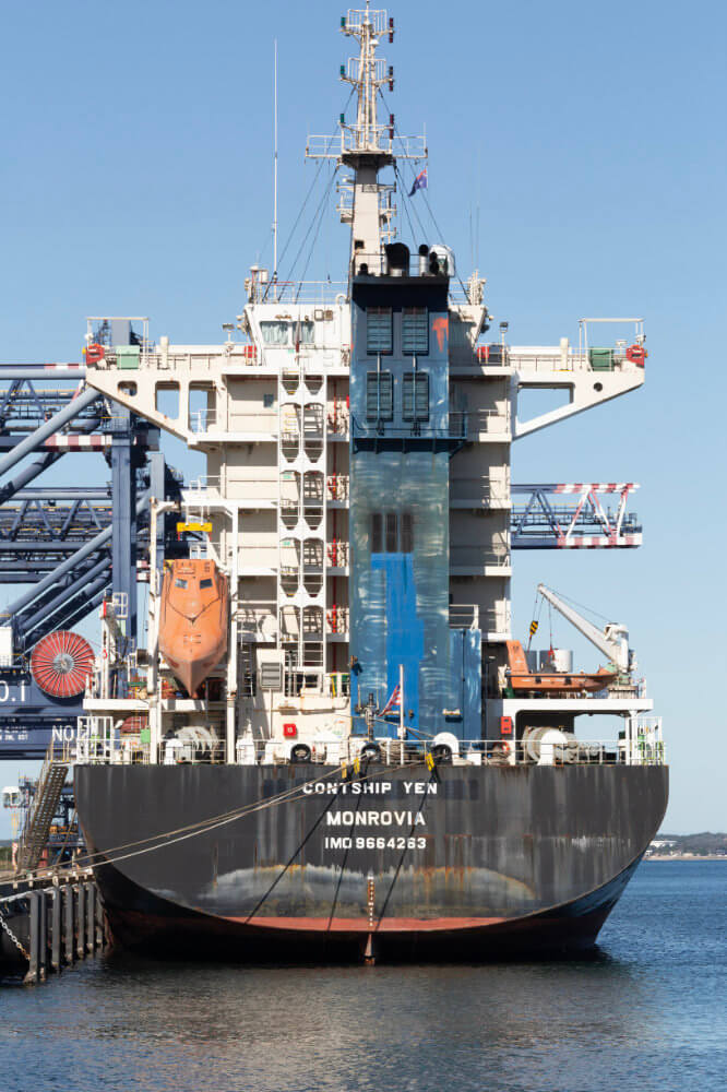 COSCO ANE Service first voyage ceremony