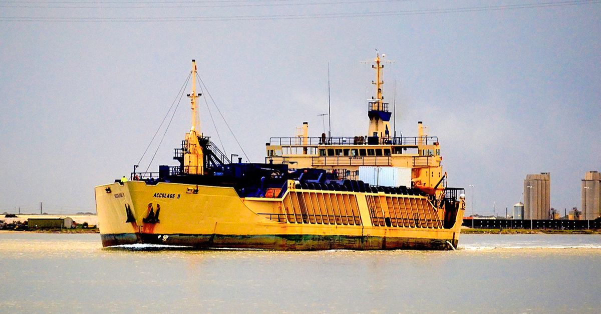 Accolade II's final arrival in to Port Adelaide - 14 June 2026. Image: Trevor Powell