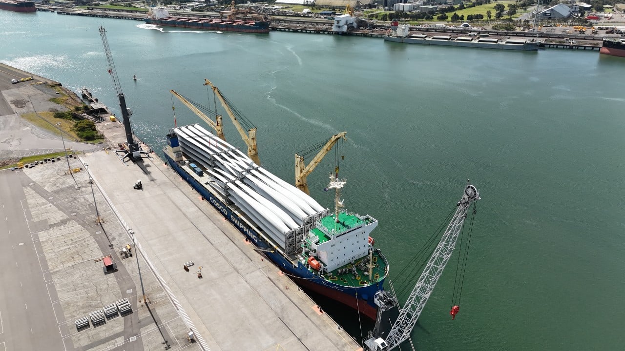 Renewables focus of $36m Mayfield port plan