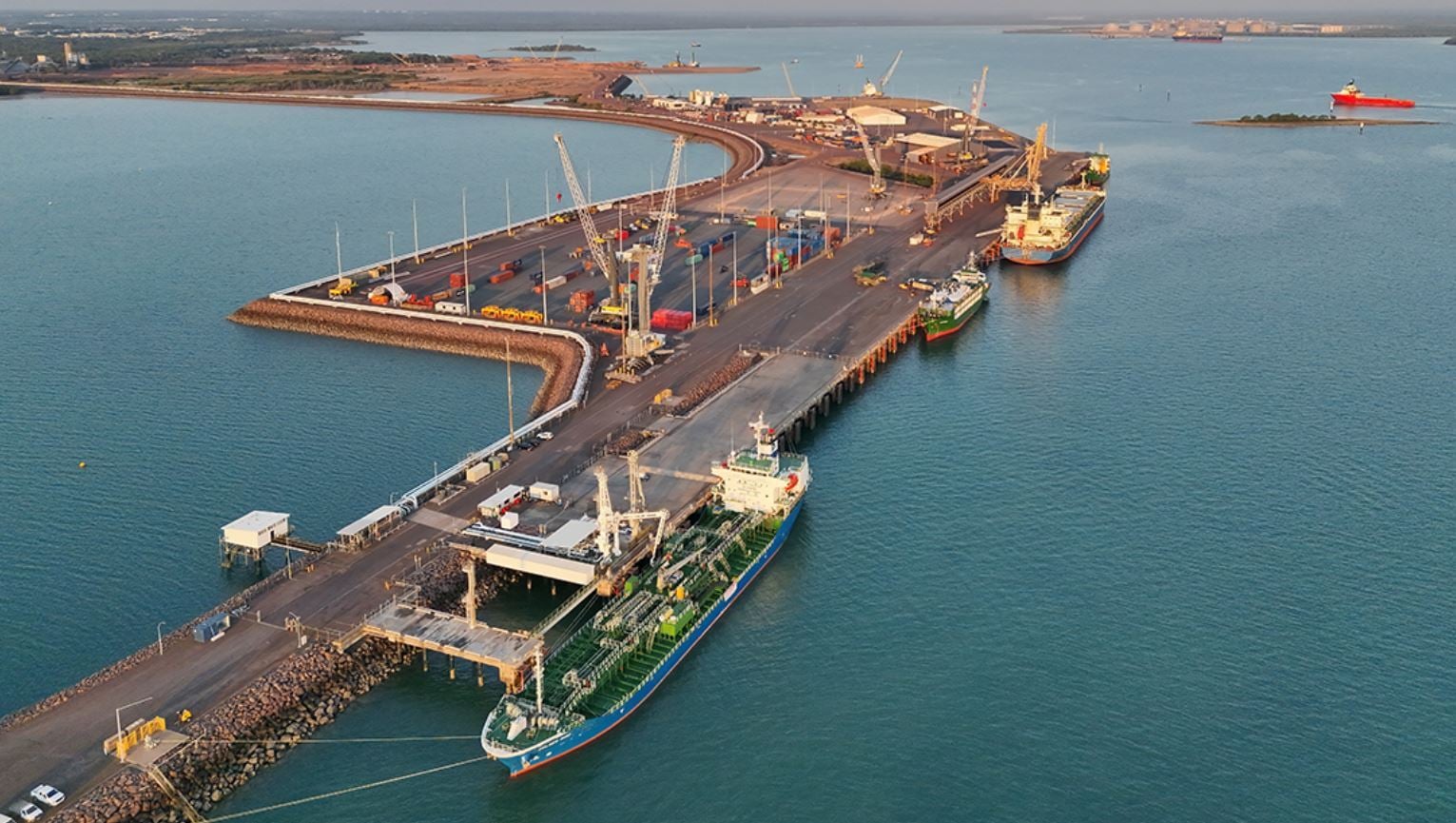 Darwin Port's East Arm. Image: Port of Darwin
