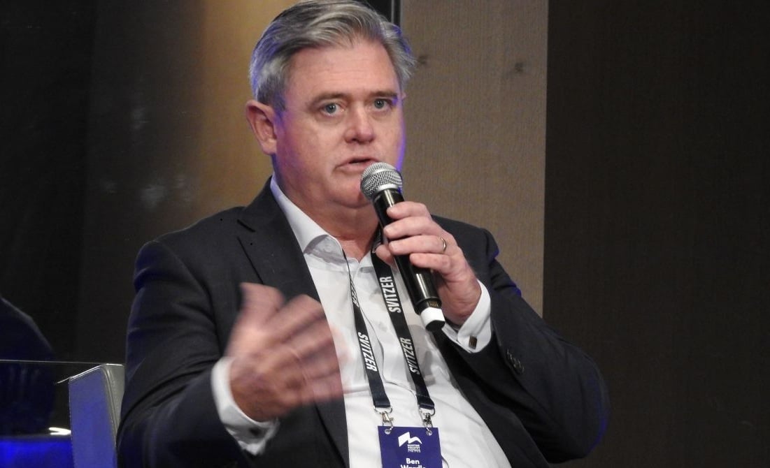 Austal executive generlal manager Ben Wardle. Image: DCN