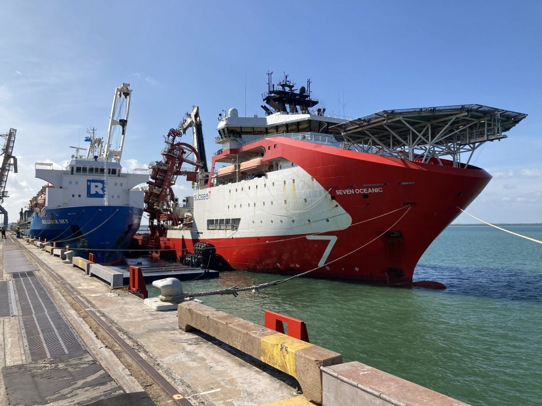 Barossa Project. Image Port of Darwin