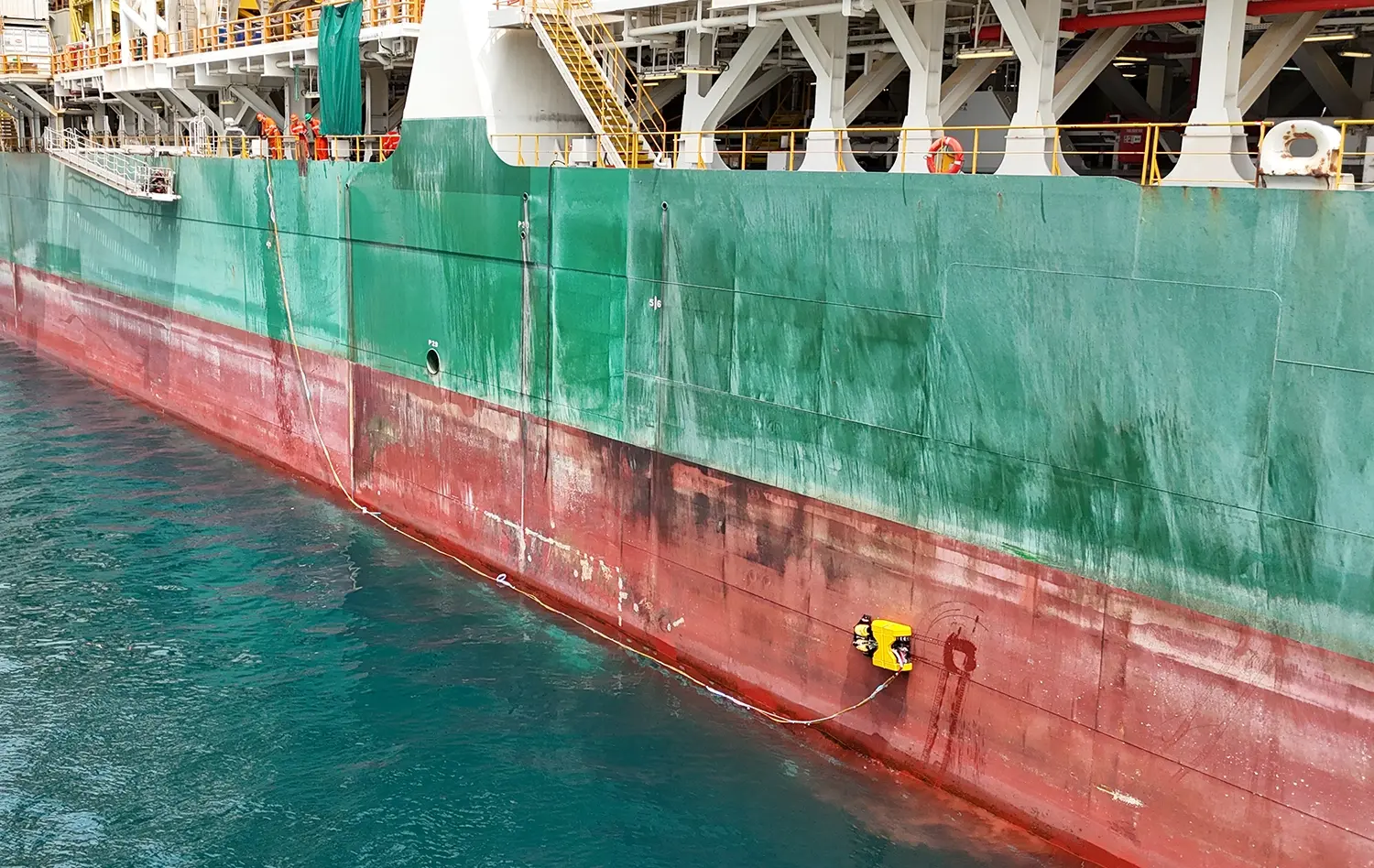 Franmarine has developed inwater cleaning for hulls - Franmarine