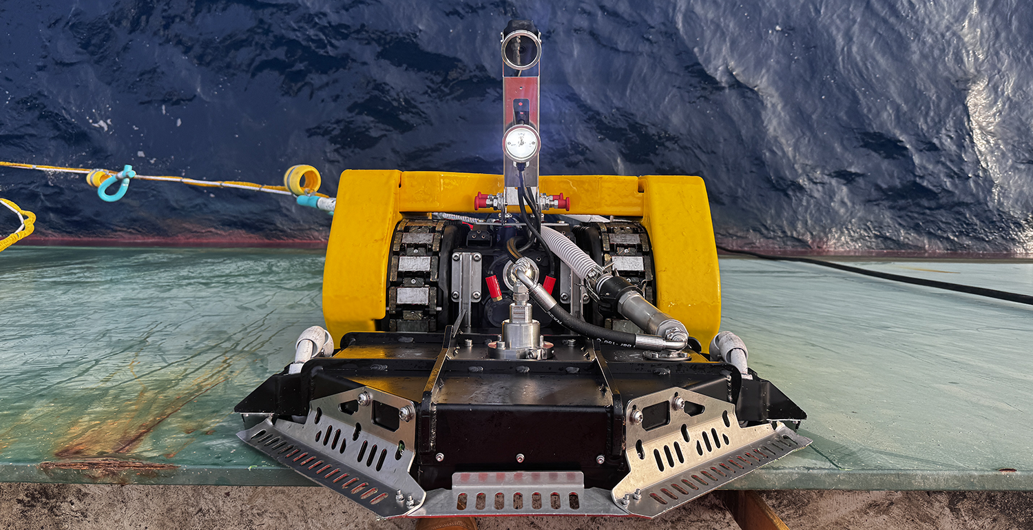 Franmarine robot in action. Image: Franmarine