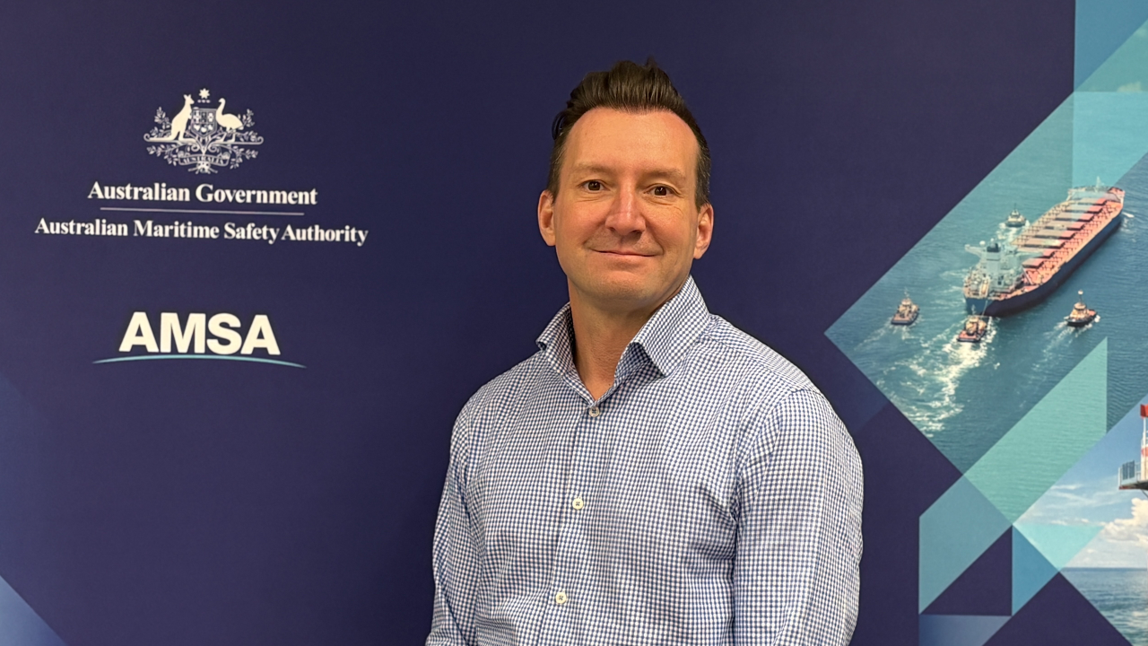 Greg Witherall has taken on extra responsibility at AMSA. Image: AMSA