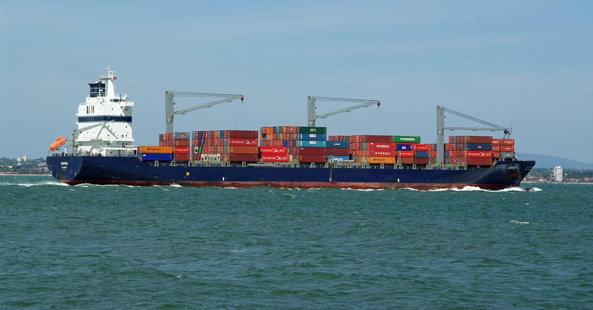 The vessel when operating as Hermes. Image: Dale Crisp