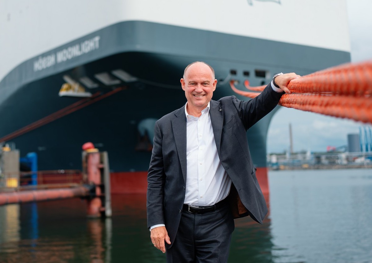 Höegh Autoliners CEO Andreas Enger. Credit: Stian Thorvaldsen/Playroom Event