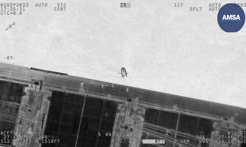 AMSA diverts bulk carrier to rescue sailor