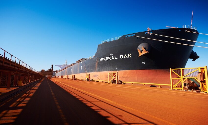 Record iron ore and copper from BHP