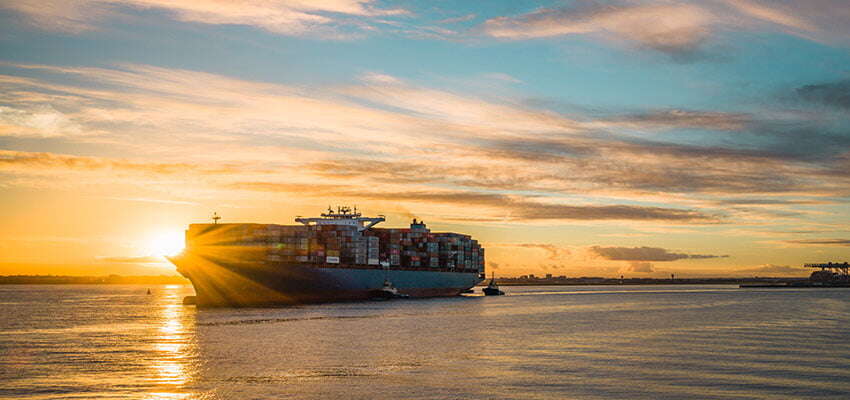 Maersk Skarstind visits Melbourne