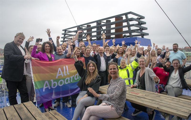 Stena to fly rainbow flag all over Europe