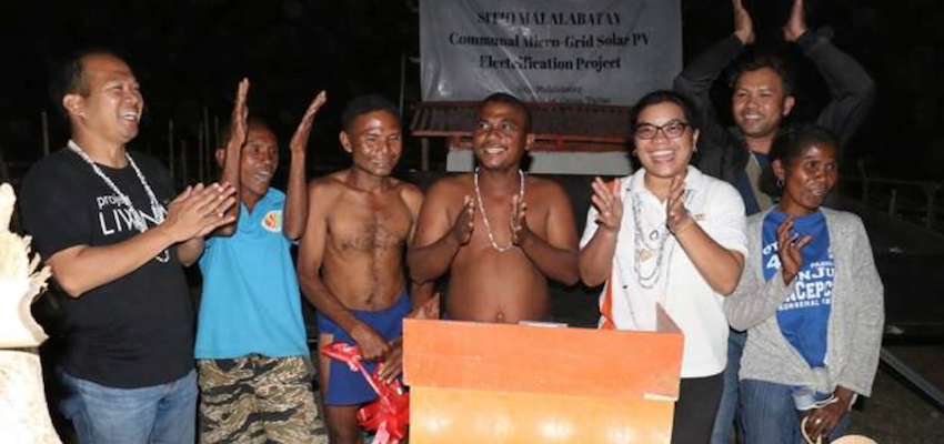 ICTSI Foundation brings light to small community