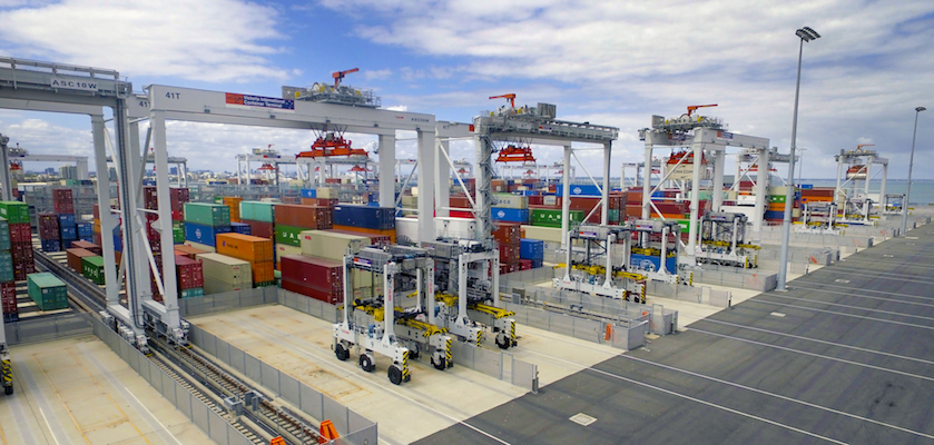 Report examines semi and fully automated ports