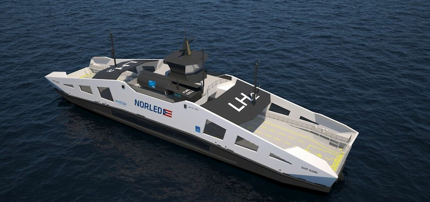 Hydrogen deployed to power Norwegian car carrier