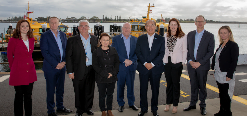 IMO secretary-general visits Newcastle