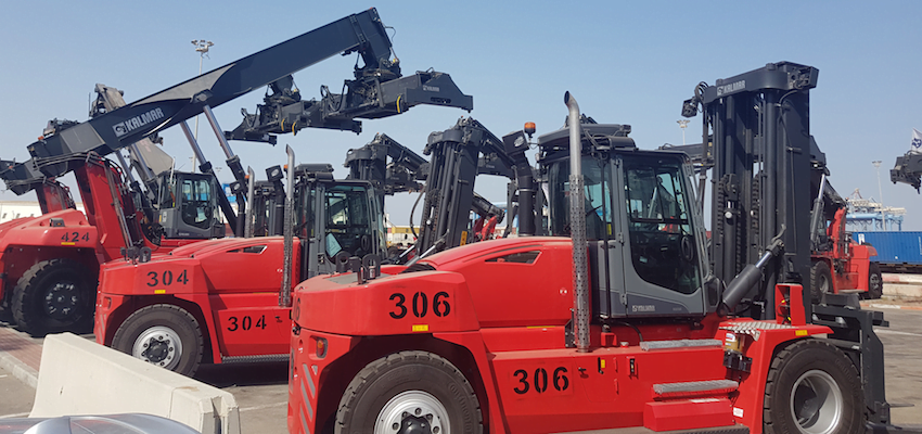 Finnish equipment for Israeli port